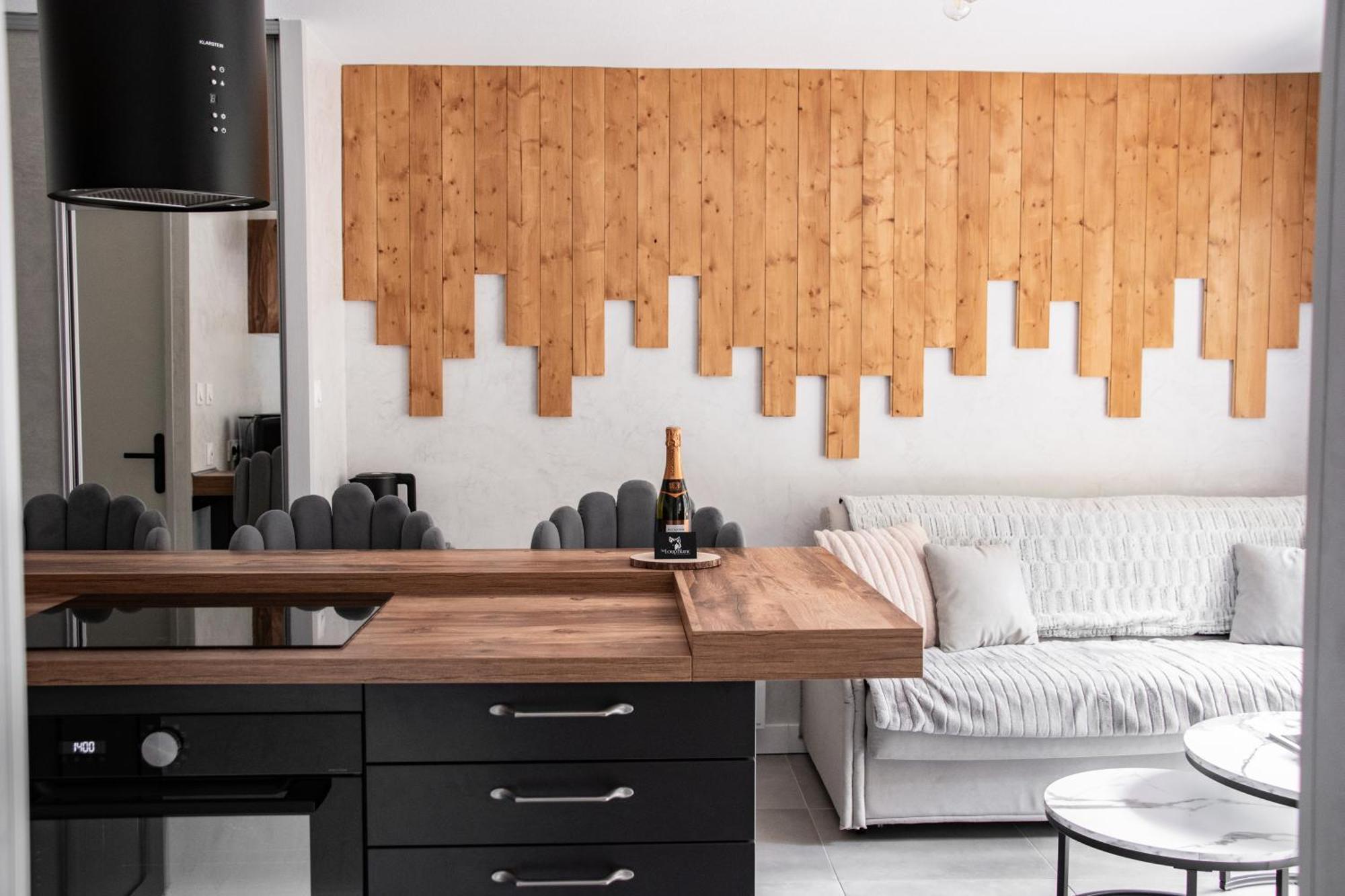Studio Cabine Au Loup Blanc Avec Vue Mont Blanc Saint-Gervais-les-Bains Buitenkant foto